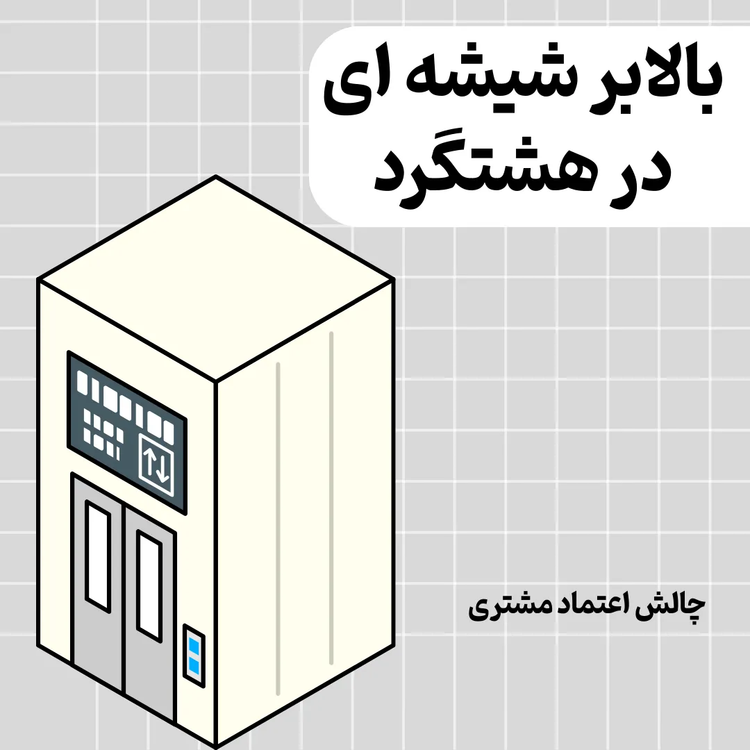 بالابر شیشه ای در هشتگرد